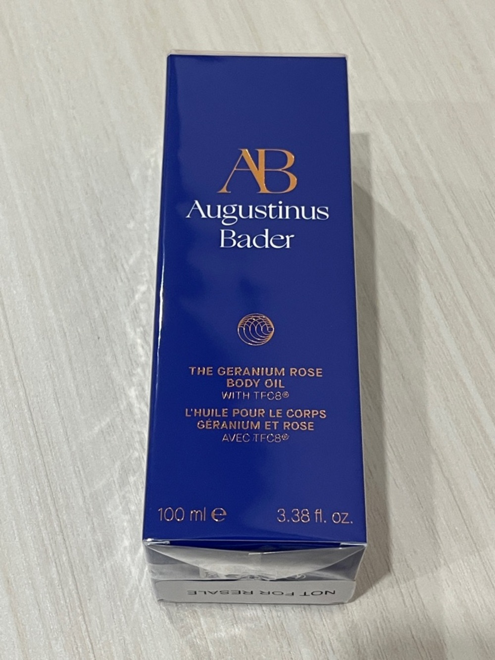 Augustinus Bader The Geranium Rose Body Oil — Deep Blue